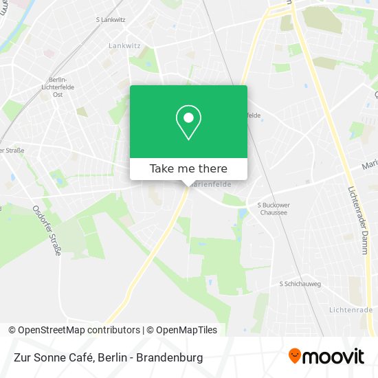 Zur Sonne Café map