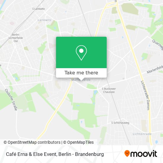 Café Erna & Else Event map