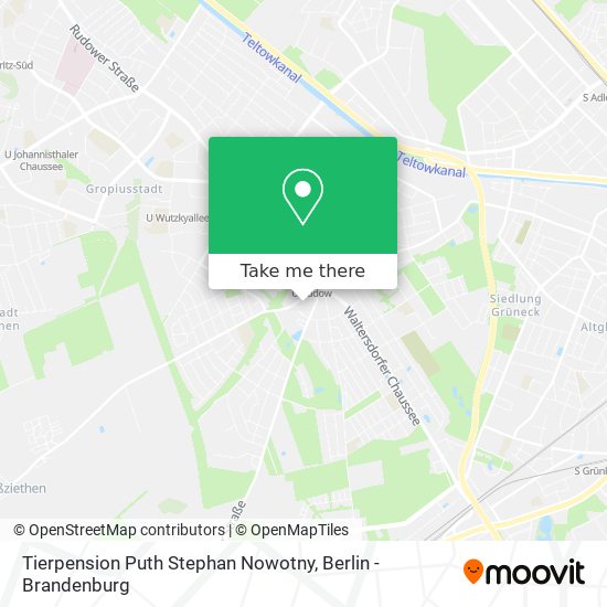 Tierpension Puth Stephan Nowotny map
