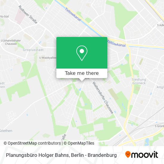 Planungsbüro Holger Bahns map
