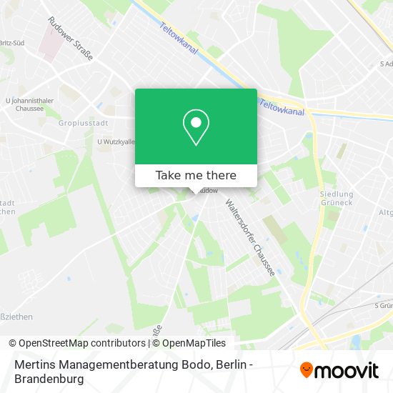 Mertins Managementberatung Bodo map