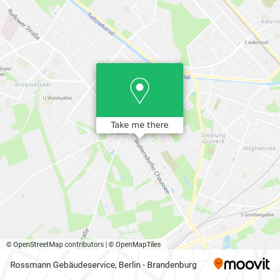 Rossmann Gebäudeservice map