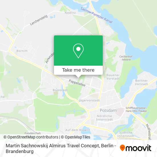 Карта Martin Sachnowskij Almirus Travel Concept