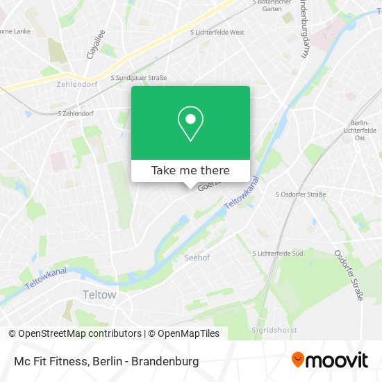 Mc Fit Fitness map