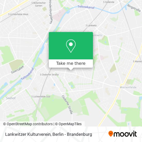 Lankwitzer Kulturverein map