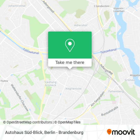 Autohaus Süd-Blick map