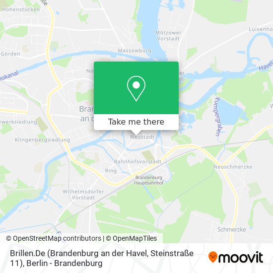 Brillen.De (Brandenburg an der Havel, Steinstraße 11) map