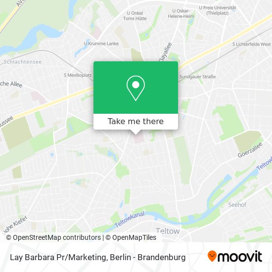 Lay Barbara Pr/Marketing map
