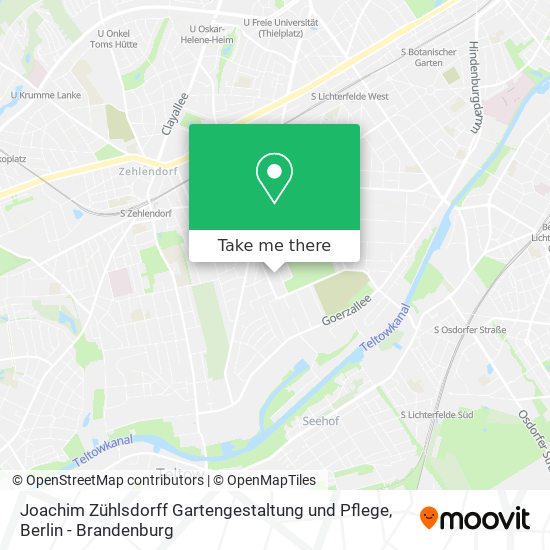 Joachim Zühlsdorff Gartengestaltung und Pflege map