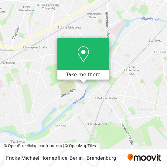 Fricke Michael Homeoffice map