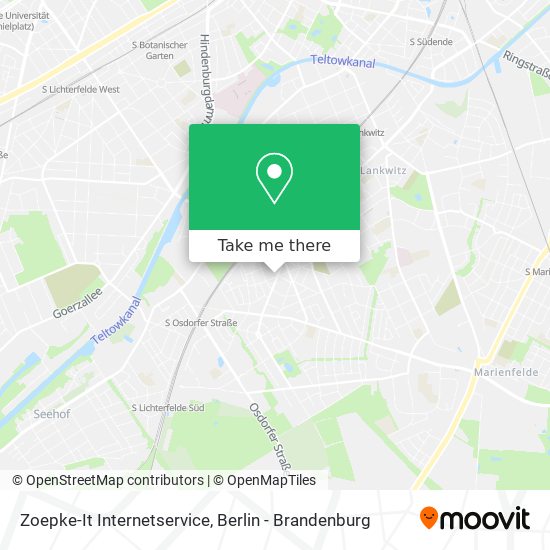 Zoepke-It Internetservice map