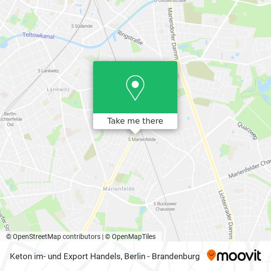 Keton im- und Export Handels map