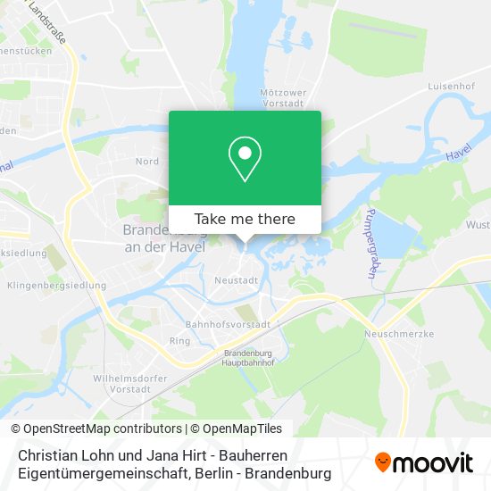 Карта Christian Lohn und Jana Hirt - Bauherren Eigentümergemeinschaft