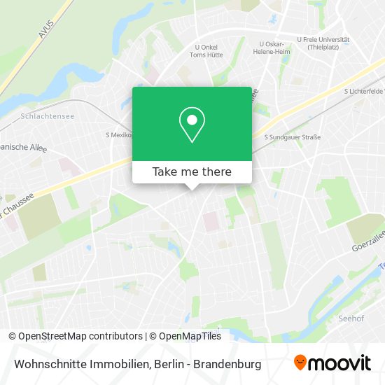 Wohnschnitte Immobilien map