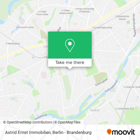 Astrid Ernst Immobilien map