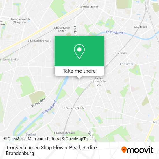 Trockenblumen Shop Flower Pearl map