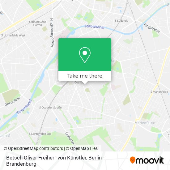 Betsch Oliver Freiherr von Künstler map