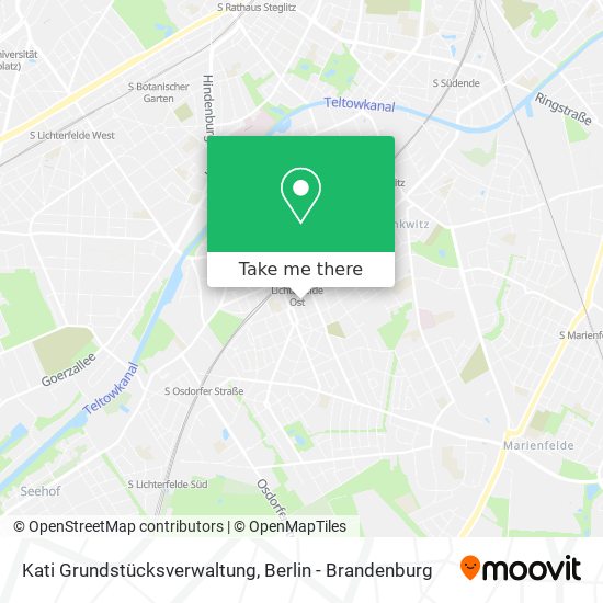 Kati Grundstücksverwaltung map