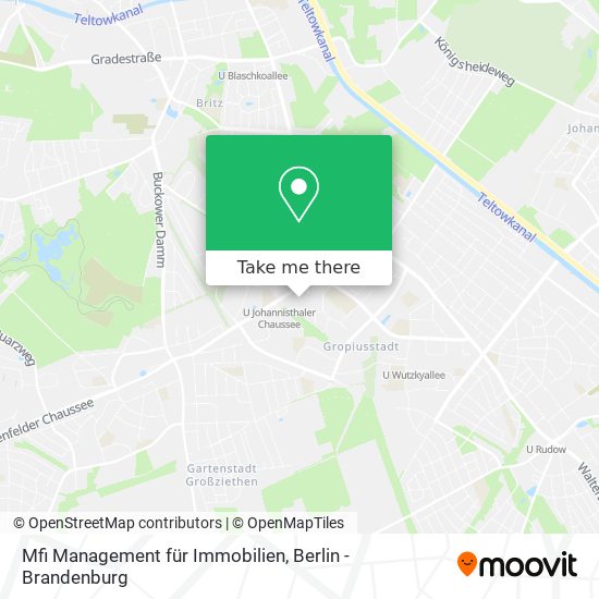 Mfi Management für Immobilien map