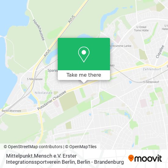 Mittelpunkt.Mensch e.V. Erster Integrationssportverein Berlin map