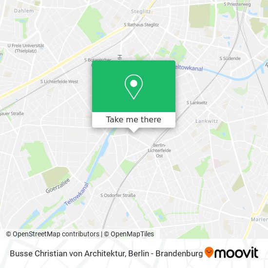 Busse Christian von Architektur map