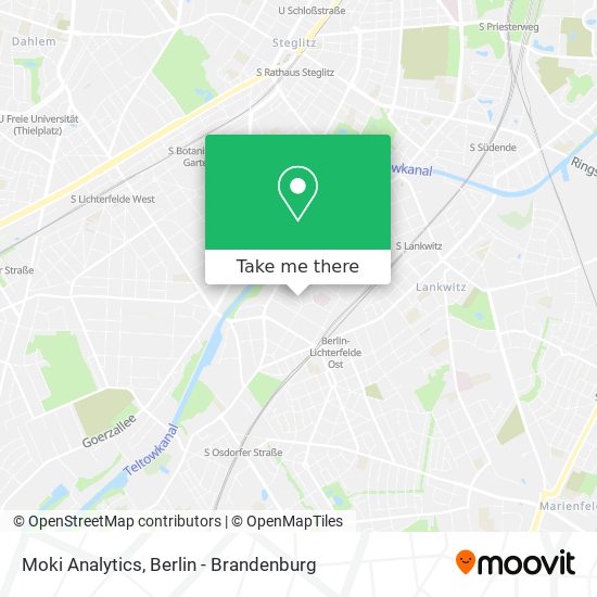 Moki Analytics map