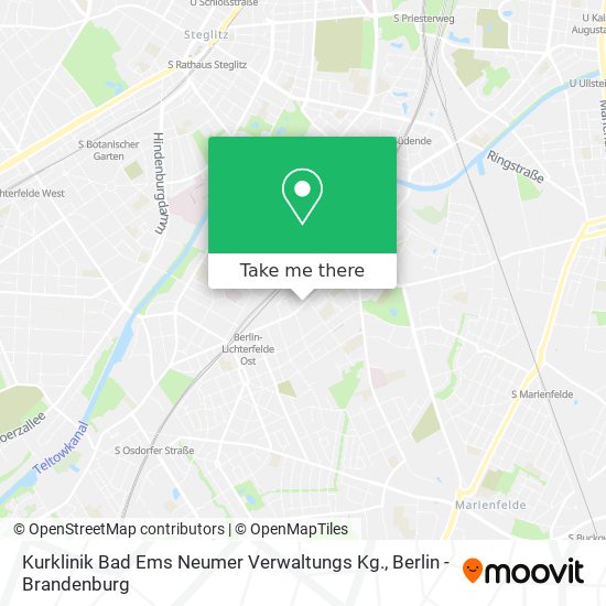 Kurklinik Bad Ems Neumer Verwaltungs Kg. map