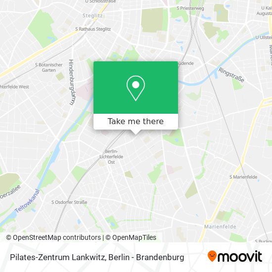 Pilates-Zentrum Lankwitz map