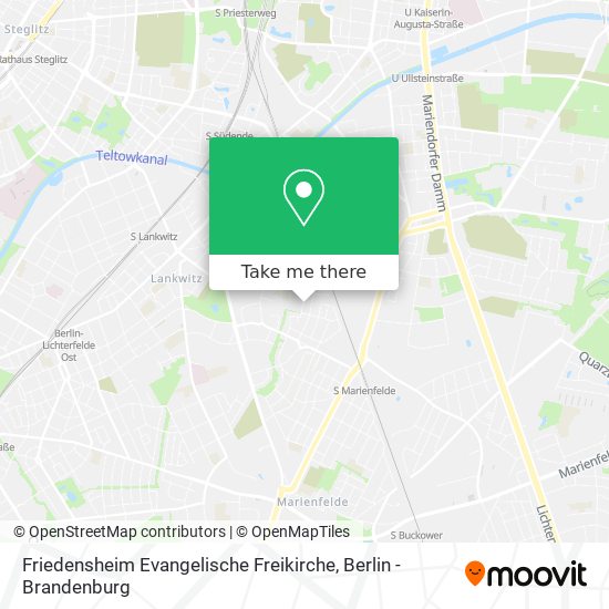 Friedensheim Evangelische Freikirche map