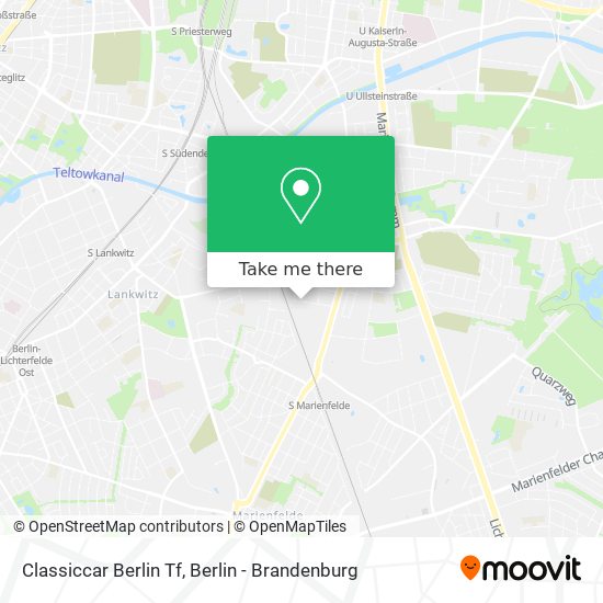 Classiccar Berlin Tf map