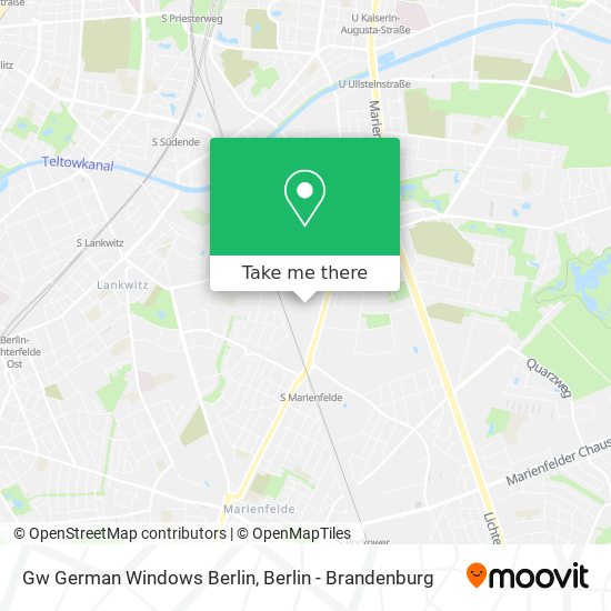 Карта Gw German Windows Berlin