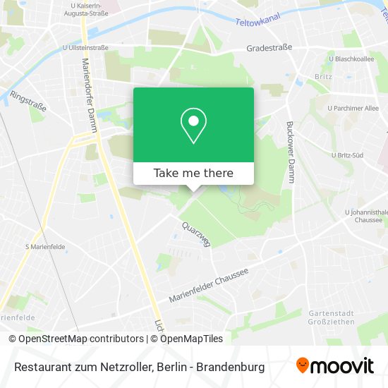 Restaurant zum Netzroller map