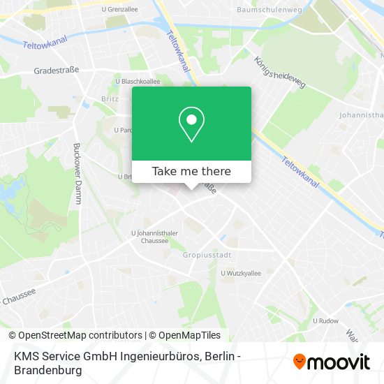 KMS Service GmbH Ingenieurbüros map