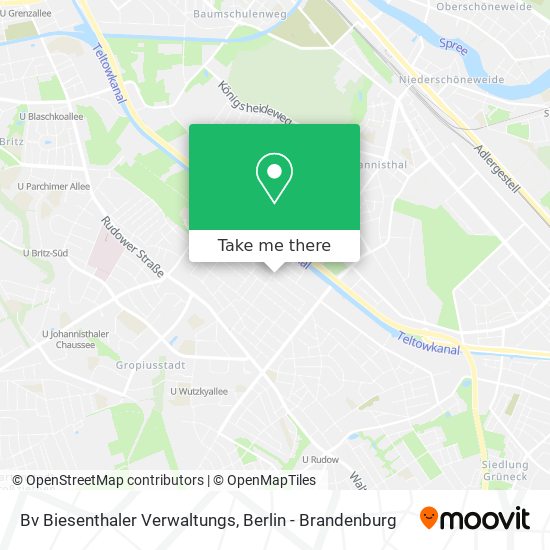 Bv Biesenthaler Verwaltungs map