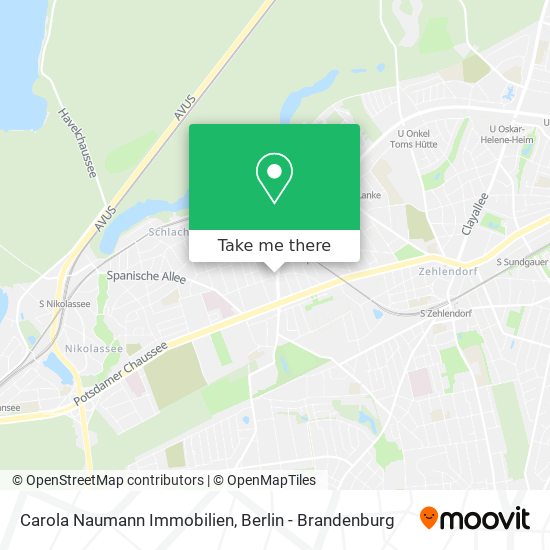 Carola Naumann Immobilien map