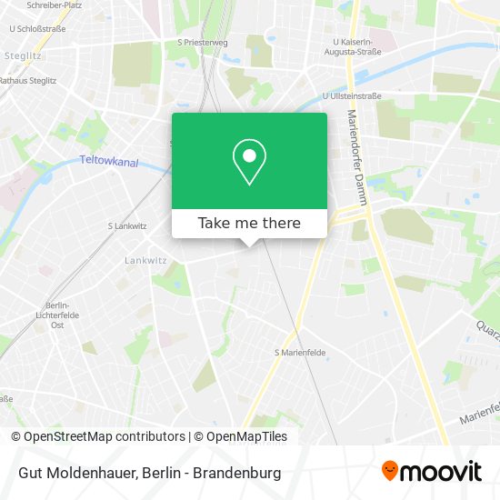 Gut Moldenhauer map