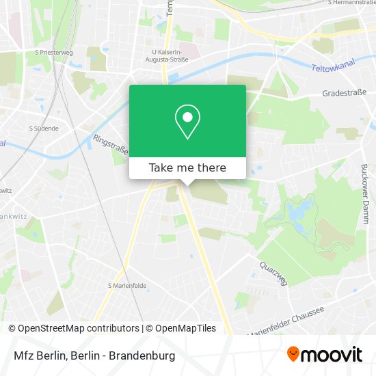 Карта Mfz Berlin