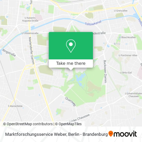 Marktforschungsservice Weber map