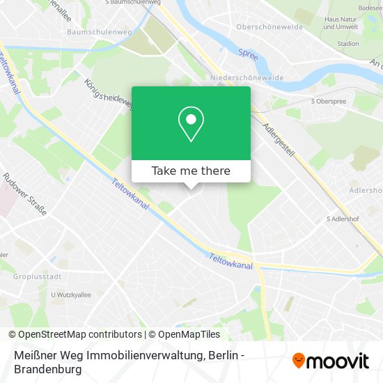 Карта Meißner Weg Immobilienverwaltung