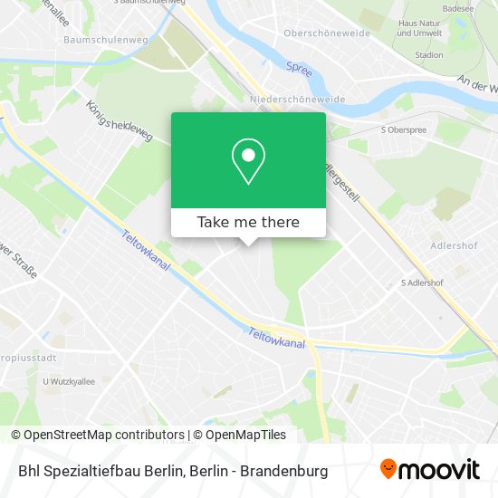 Bhl Spezialtiefbau Berlin map