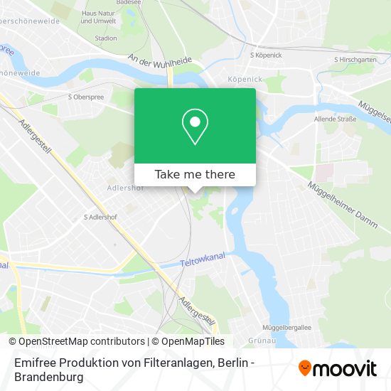 Emifree Produktion von Filteranlagen map