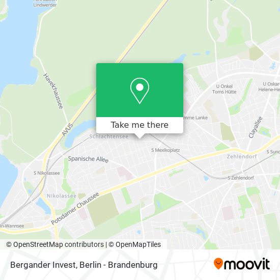 Bergander Invest map