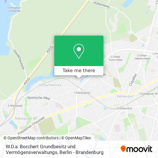W.D.a. Borchert Grundbesitz und Vermögensverwaltungs map