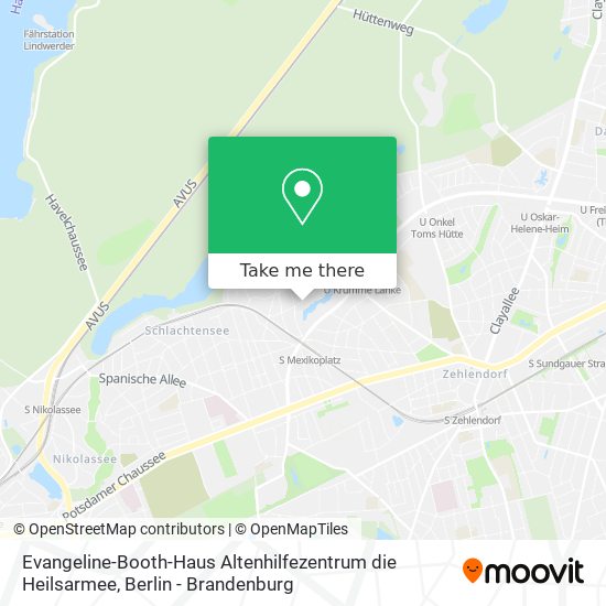 Карта Evangeline-Booth-Haus Altenhilfezentrum die Heilsarmee