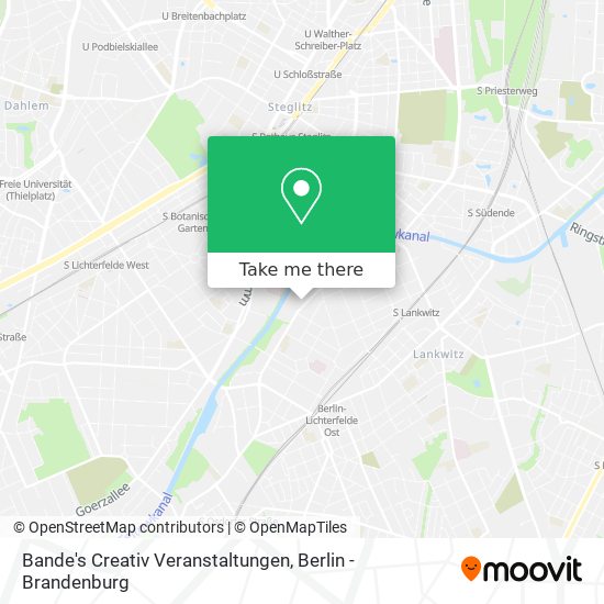 Bande's Creativ Veranstaltungen map