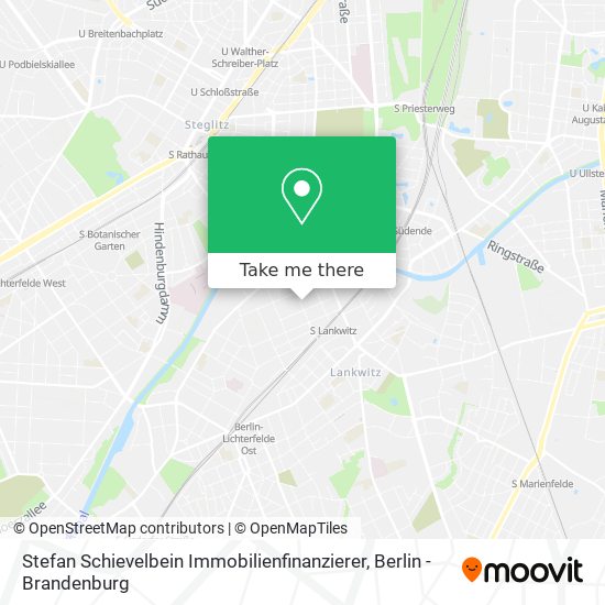 Карта Stefan Schievelbein Immobilienfinanzierer