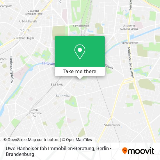 Карта Uwe Hanheiser Ibh Immobilien-Beratung