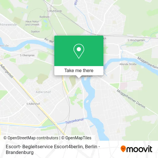Карта Escort- Begleitservice Escort4berlin
