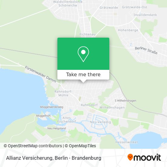 Allianz Versicherung map