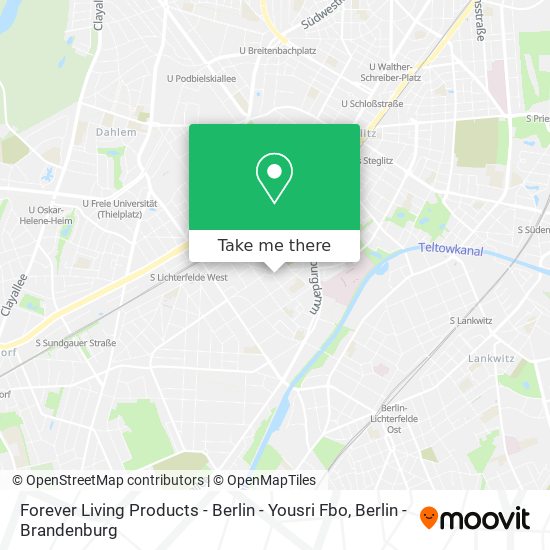 Forever Living Products - Berlin - Yousri Fbo map